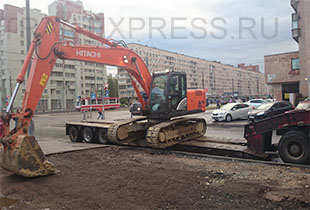 Перевозка экскаваторов в Санкт-Петербурге и по всей России